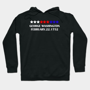 Washington Birthday Design Hoodie